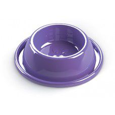 Comedouro de Plástico para Gato Anti Formiga Perolizado - Cor Lilás