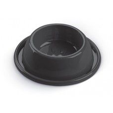 Comedouro de Plástico Anti Formiga Perolizado - Cor Preta