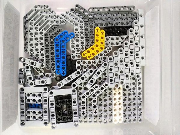 Conjunto de blocos para montagens