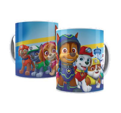 Caneca Polímero - Patrulha Canina