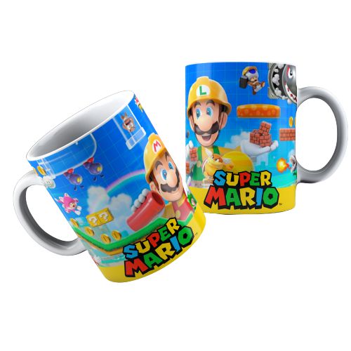 Caneca Super Mario