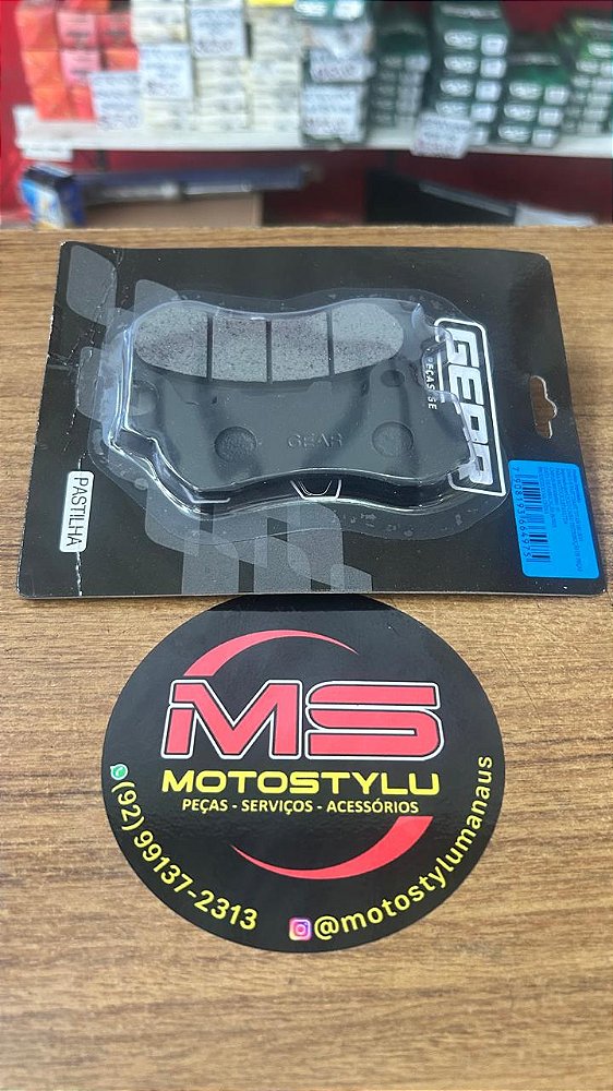 Pastilha Freio Dianteira Cg Titan 160 Abs 2025 - GEAR