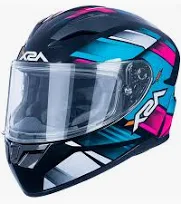 Capacete ASX City Start Azul Turquesa Brilhante Tamanho 58/M