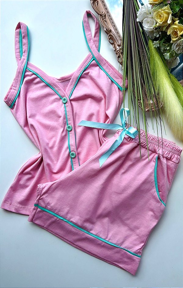 Pijama Americano Alça