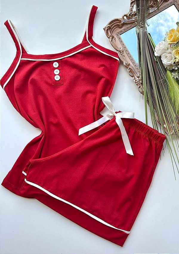 Pijama Algodão Botões