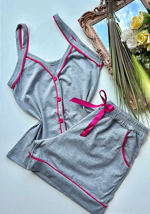 Pijama Americano Alça