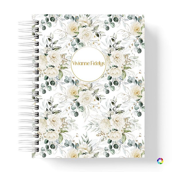 Planner 2024 datado - personalize com nome na capa.