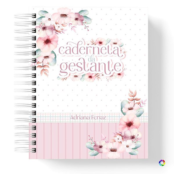 Caderneta da gestante + Planner da gestante + Caneca - Personalize com seu nome.