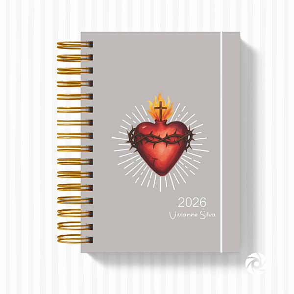 Agenda Católica 2026: 1 dia por página