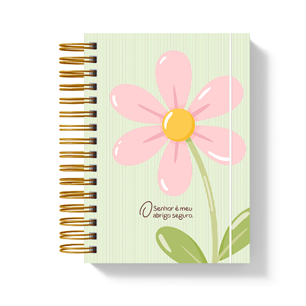 Caderno devocional com versículos:
