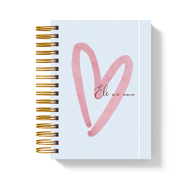 Caderno devocional com versículos: