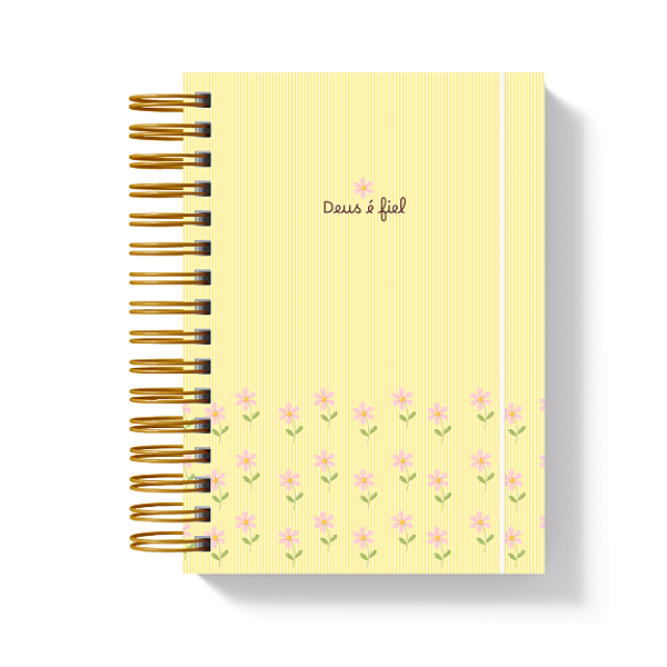 Caderno devocional com versículos: