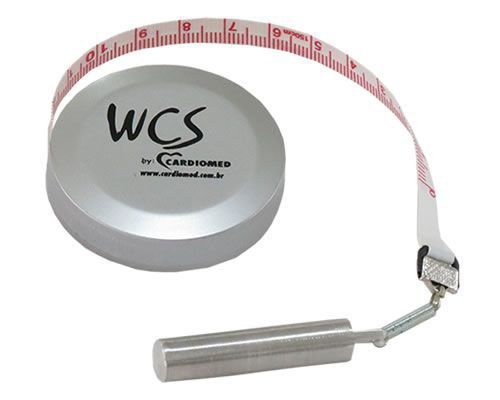 Fita ou trena de Medidas Antropométricas peso e Mola - WCS
