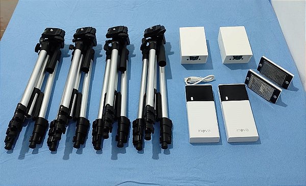 HD Crono IP com 2 barreiras - Fotocélula - Versão recarregável
