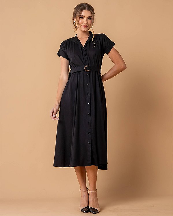 Chemise Positano Preta