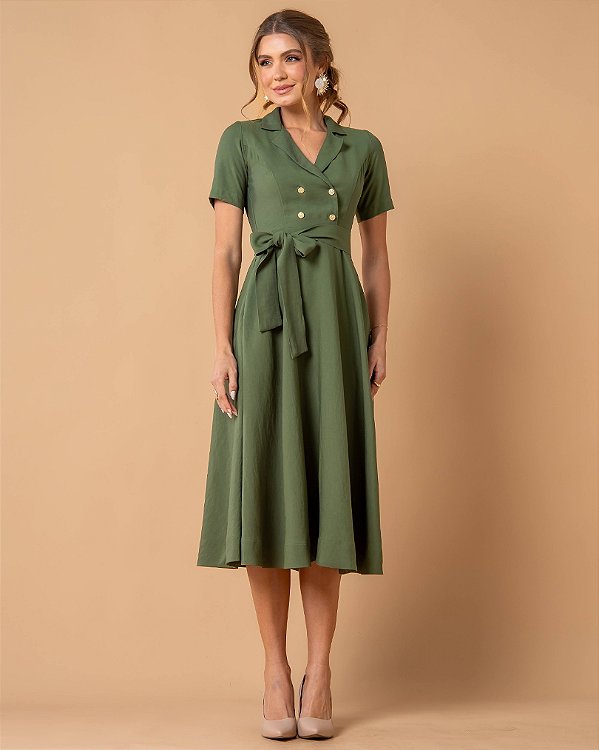Vestido Elizabeth Verde