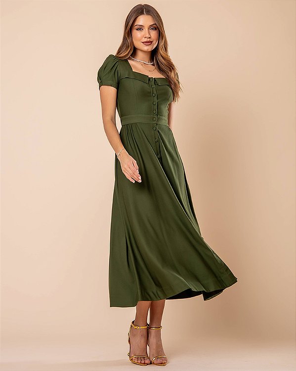 Vestido Beatrice - Verde