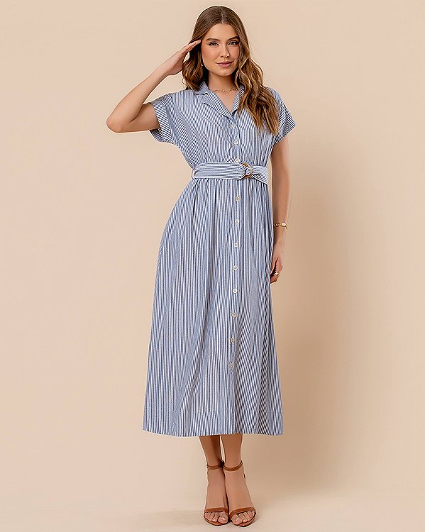 Chemise Livia - Azul