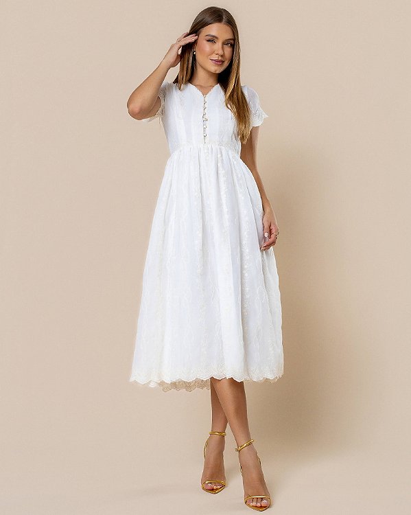 Vestido Chiara - Off-White