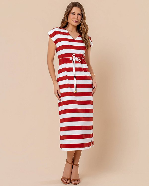 Vestido Capri - Vermelho