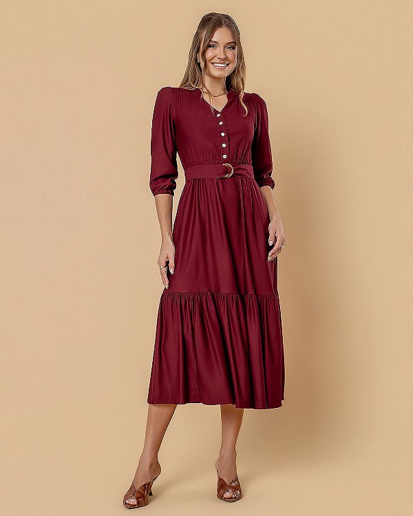 Chemise Davola - Vinho