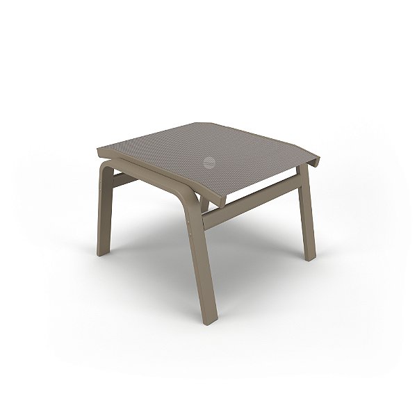 Apoio de Pé Riviera Alumínio Fendi Tela Fendi