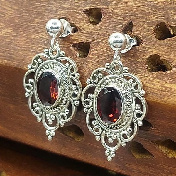 Brinco Prata 925 - Indiano - Granada - Lançamento.