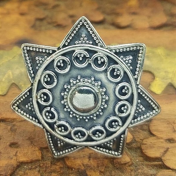 Anel Prata Bali 925 - Filigrana - 100% Artesanal