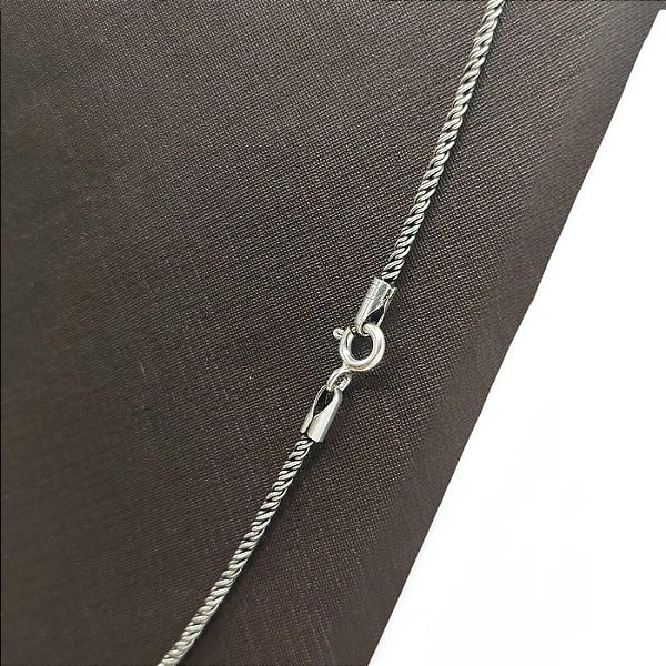 Corrente Prata Bali 925 - 1,5mm 45cm 6gr