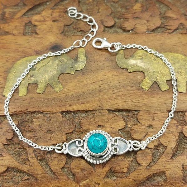 Pulseira de Prata 925 Life By Turquesa