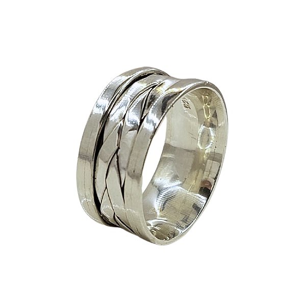 Anel Bali Prata 925 - Fixo - SOB ENCOMENDA