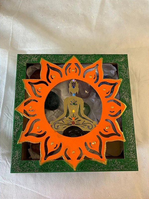Kit 7 pedras dos chakras