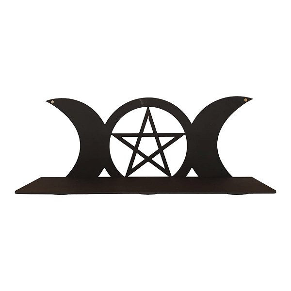 Altar pentagrama Wiccaniano em MDF