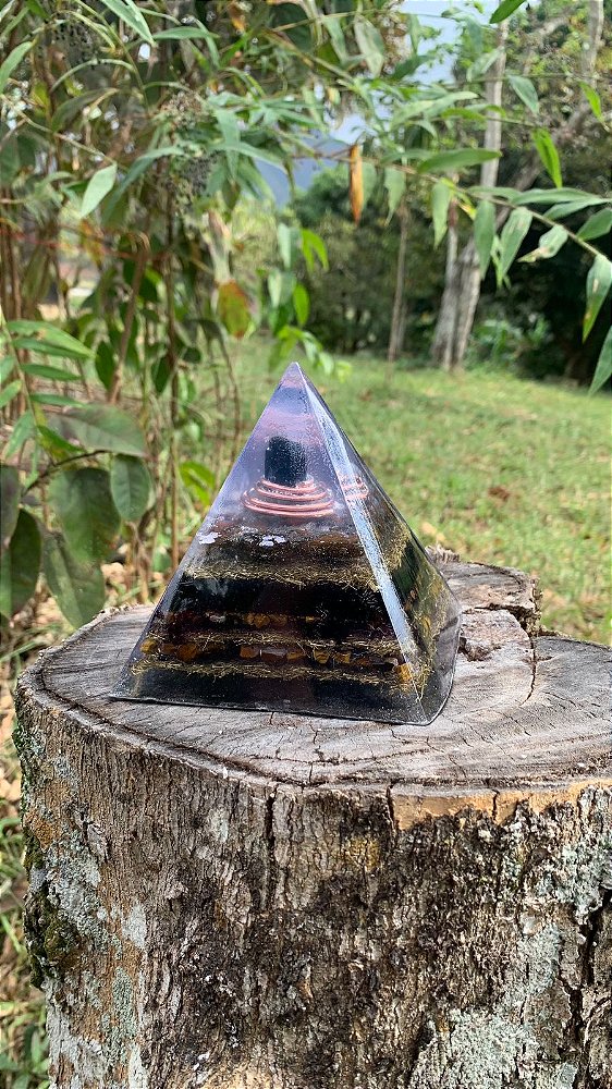 Orgonite de proteção Black Guardian