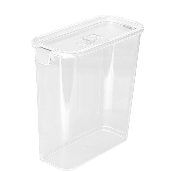 Pote Hermético Slim Branco - 3390ml