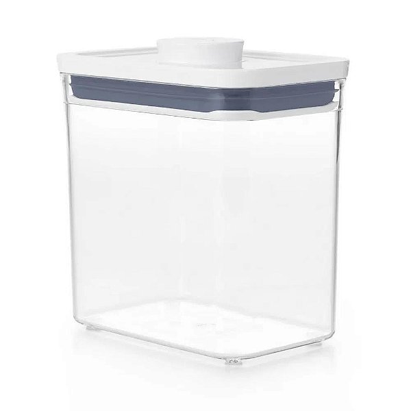 Pote de Acrílico Hermético Pop Oxo Retangular - 1,6L