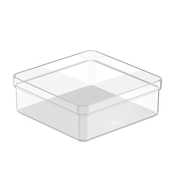 Organizador de Gaveta Clear OU - 15 x 15 x 5,6 cm