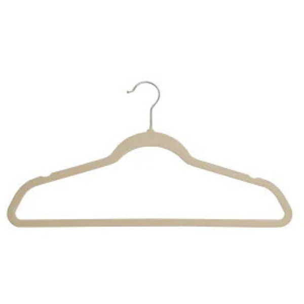 Cabide Adulto Veludo Slim 42 cm - Kit c/ 20