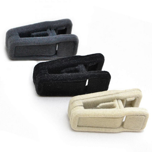 Presilha veludo - kit c/ 5 pares