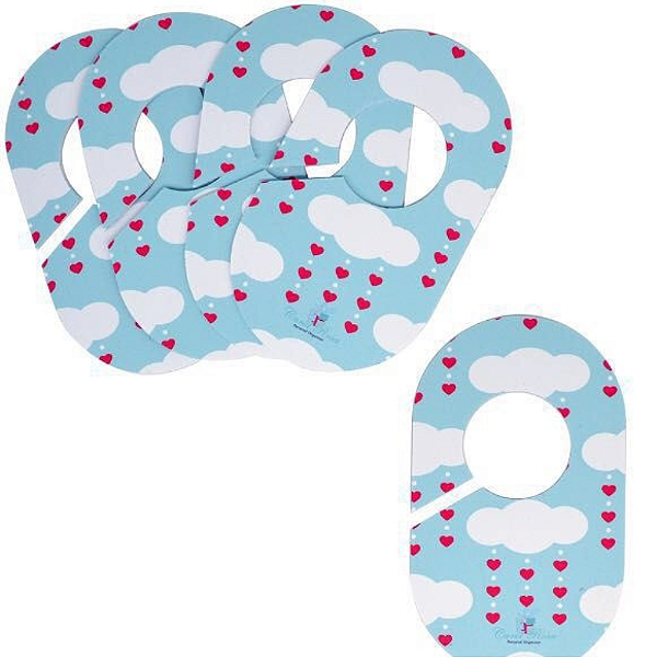 Divisores de Cabides Nuvem - Kit c/ 5 peças