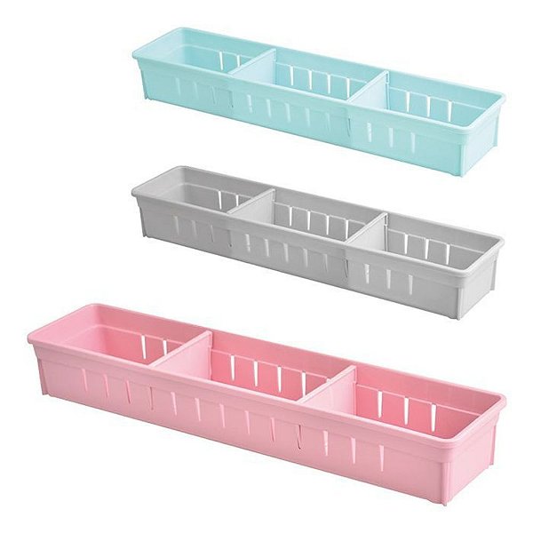 Organizador de Gaveta Colors - 35x8x5cm