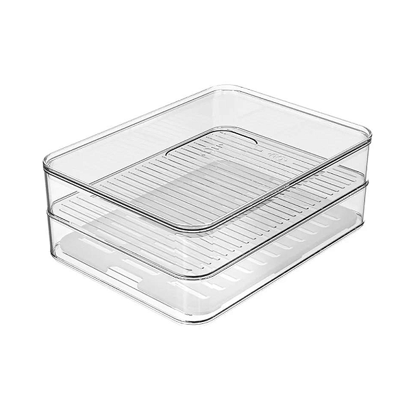 Porta Frios Duplo Clear Fresh