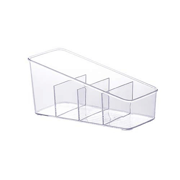 Organizador Diamond  Cristal com Divisórias | 27 x 13 x 13 cm - 882