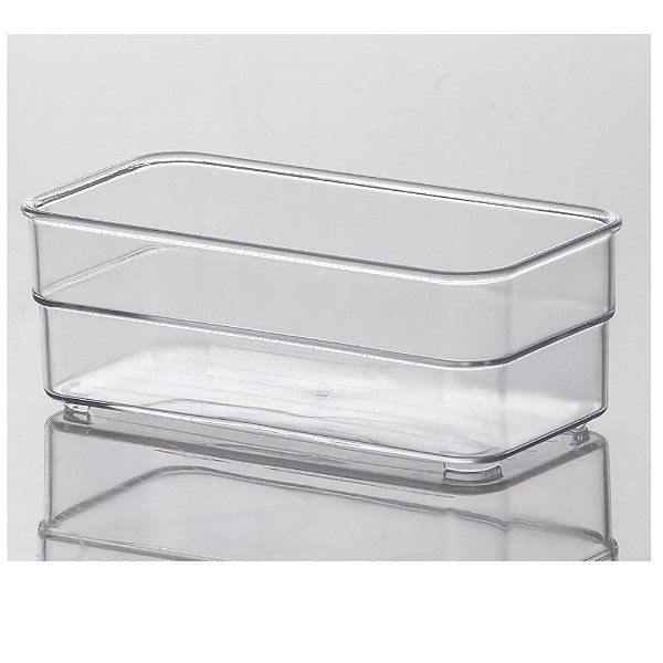 Organizador Diamond Cristal | 15 x 7,5 x 5,2cm - 934