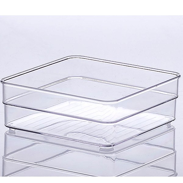 Organizador Diamond Cristal | 15 x 15 x 5,2cm - 937