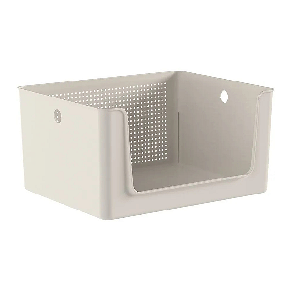 Cesto Organizador Flow c/ abertura Frontal - 16L