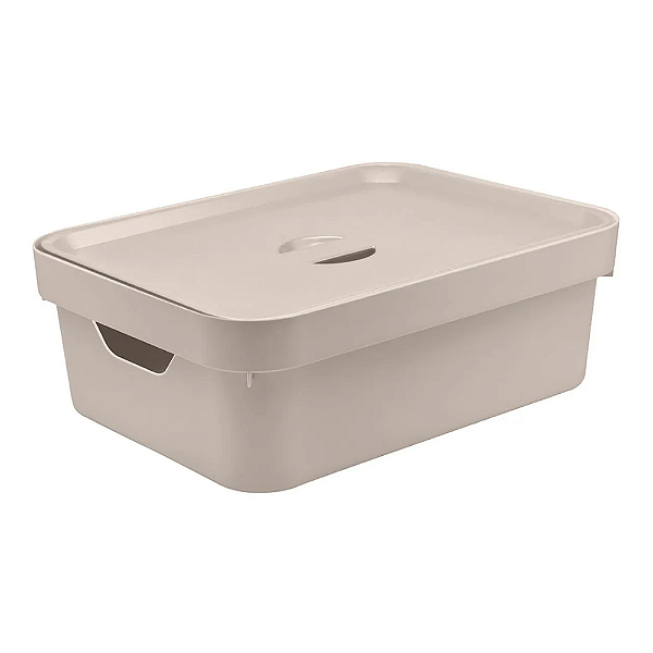 Caixa Organizadora Cube c/ tampa - 10,5L
