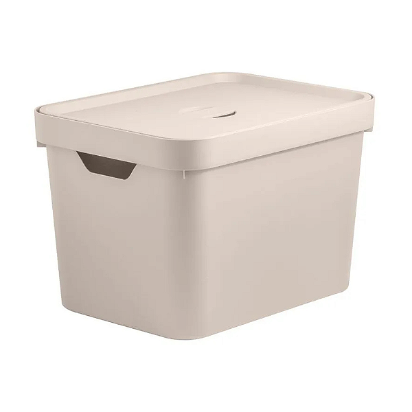 Caixa Organizadora Cube c/ tampa - 18L