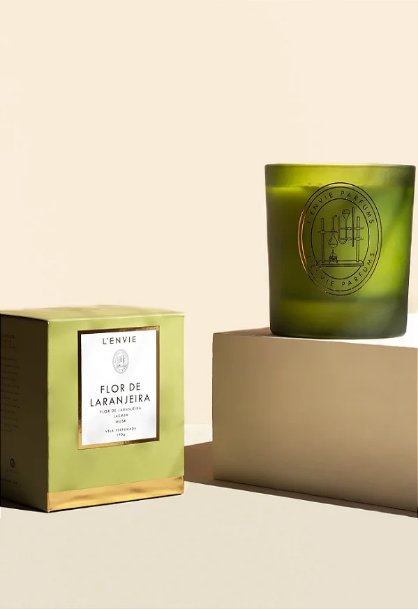 Vela Perfumada Flor de Laranjeira - 210g