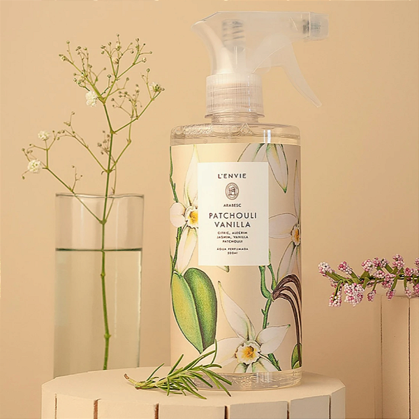 Água Perfumada Patchouli Vanilla 500ml